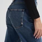 Jeans donna regular in denim scuro 452P515 07NAVYBLUE CYCLE 