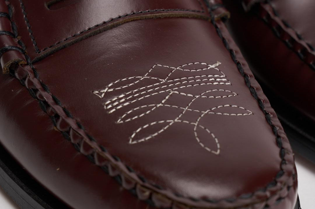 Mocassino uomo marrone con ricami chiari 751221W MARRONE SEBAGO 