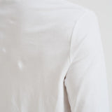 T-shirt uomo bianca manica lunga 710760121 002 RALPH LAUREN 
