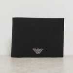 Portafoglio uomo in pelle nero con logo Y4R165 Y138E81072 EMPORIO ARMANI 