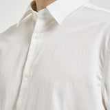 Camicia uomo in popeline bianca EM005123 AF23800U0002 EMPORIO ARMANI 