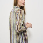 Camicia donna a righe multicolor DS25SJ0C BR002HSM9KS MISSONI 