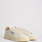 Sneakers uomo Dallas panna e marroni ADLM MR16 AUTRY 