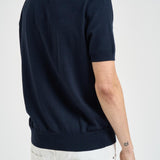 Polo uomo in maglia blu 710980682 001 RALPH LAUREN 