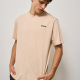 T-shirt uomo girocollo beige ATH084 092 BARROW 