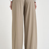 Pantalone donna gamba larga sabbia 26854 87TABACCO RRD 