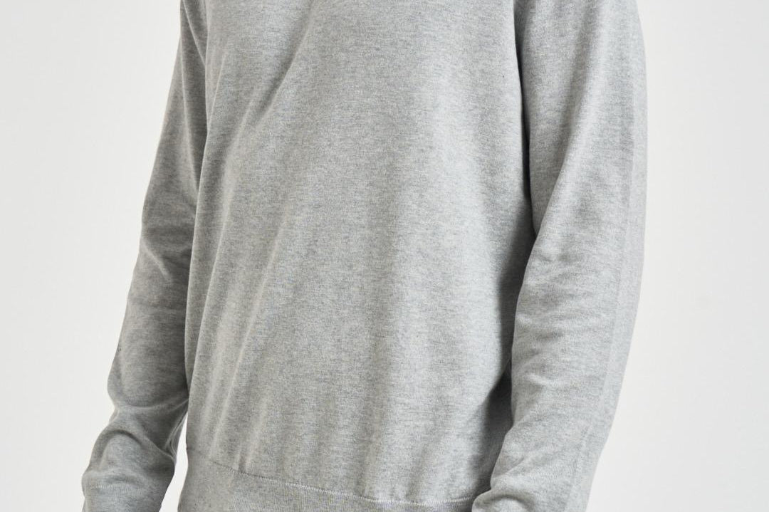 Maglia uomo girocollo grigio chiaro 710684957 003 RALPH LAUREN 