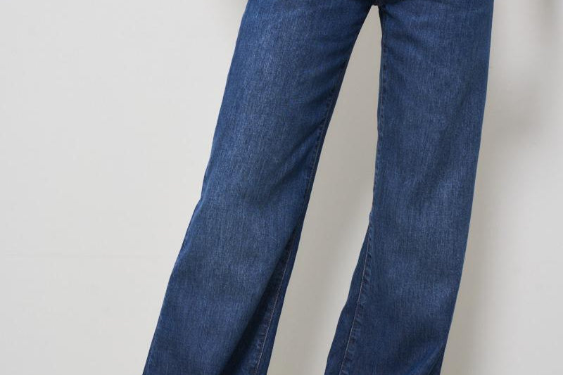 Jeans donna Amber in denim scuro DP619 DF0266IO7800 DONDUP 