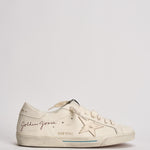Sneakers uomo Super-star crema GMF01015 F00816610847 GOLDEN GOOSE 
