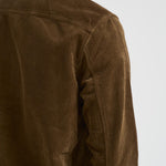Overshirt uomo in velluto a coste militare 1000541 537 LES DEUX 