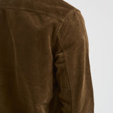 Overshirt uomo in velluto a coste militare 1000541 537 LES DEUX 