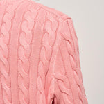 Maglia uomo a treccia rosa 710965867 004 RALPH LAUREN 