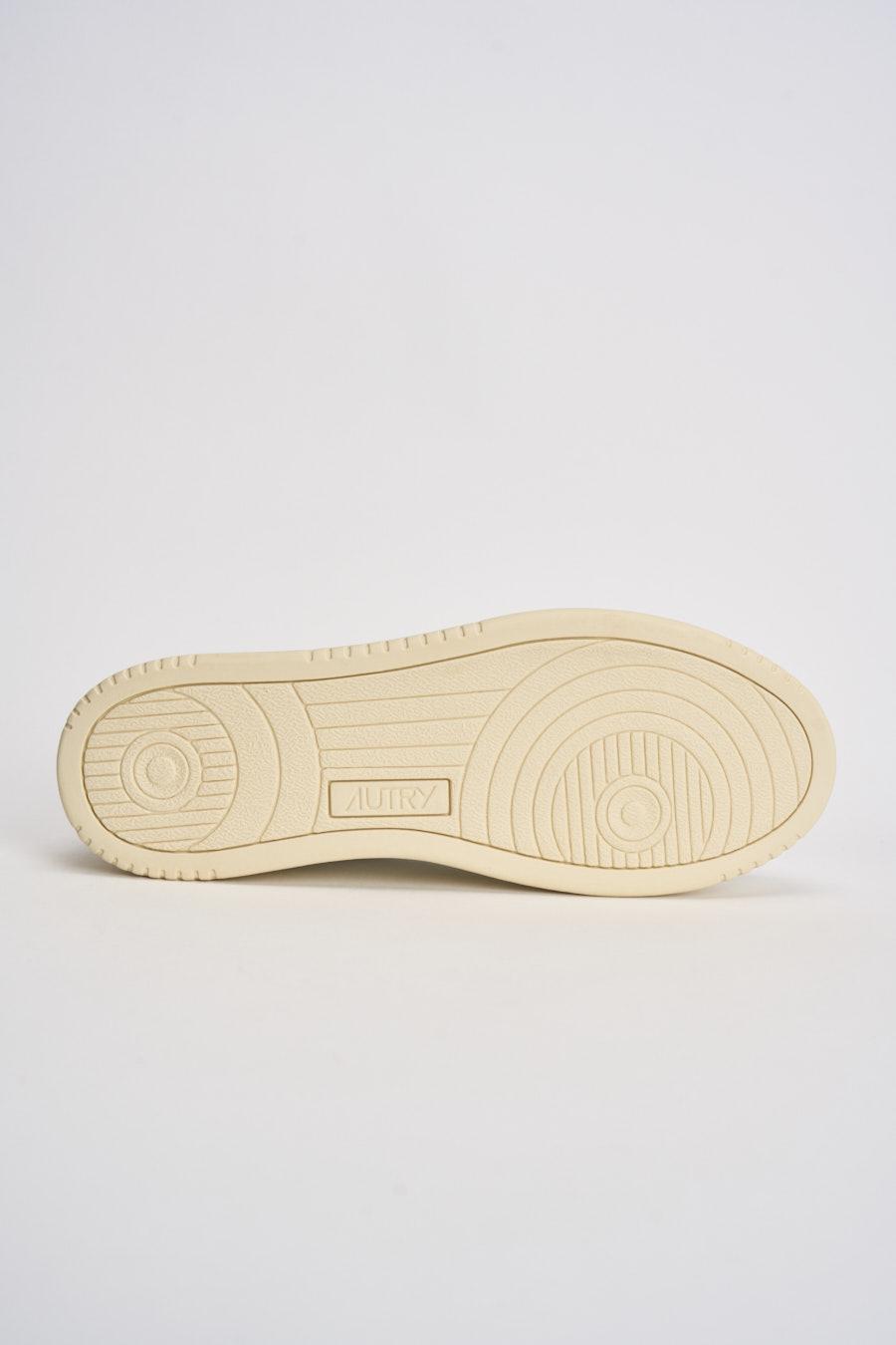 Sneakers uomo Medalist low bianca e marrone AULM LL28 AUTRY 