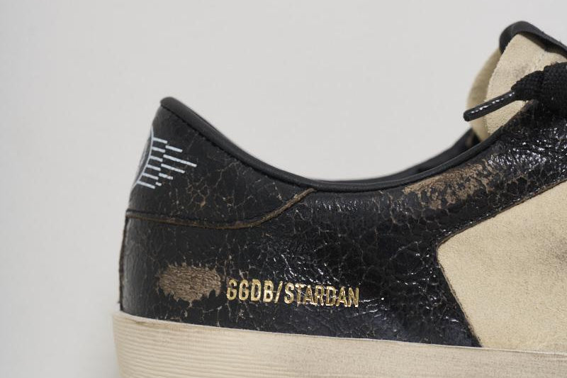 Sneakers uomo Stardan nere GMF00128 F00691690194 GOLDEN GOOSE 