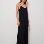 Abito donna lungo nero 31176 1433 FILIPPA K 