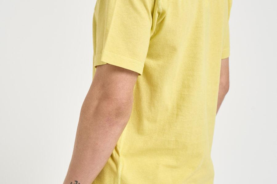 T-shirt uomo girocollo gialla 2100026 S0057V0131 STONE ISLAND 