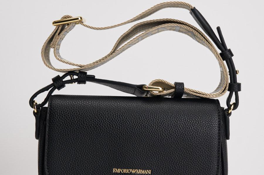 Borsa donna a tracolla nera EW000538 AF12103MC032 EMPORIO ARMANI 