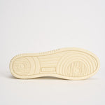 Sneakers uomo Medalist Low in suede bianca e panna AULM LS33 AUTRY 