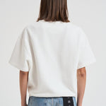 Felpa donna girocollo Jay bianca 11002 OFW1 ANINE BING 