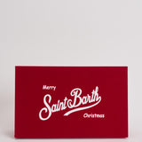 Set donna cappellino e pochette beige XMASBOX TED11 MC2 SAINT BARTH 