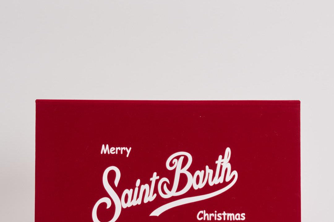 Set donna cappellino e pochette beige XMASBOX TED11 MC2 SAINT BARTH 