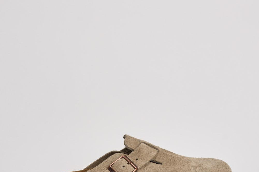 Scarpa bassa uomo beige Bostonn 560773U TAUPE BIRKENSTOCK 