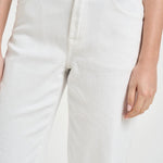 Jeans donna Strovepipe in denim bianco 7U4N0C14 U7SL8 7 for all Mankind 