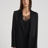 Blazer monopetto donna 14059BIS 8007NERO FORTE FORTE 