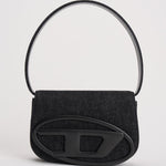 Borsa donna 1DR in denim nera X08396 P6901T8013 DIESEL 