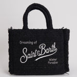 Borsa donna Colette Tweed nera COLETTETWD 00 MC2 SAINT BARTH 