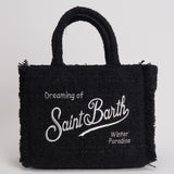 Borsa donna Colette Tweed nera COLETTETWD 00 MC2 SAINT BARTH 