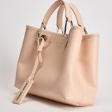 Borsa a mano donna in pelle rosa cipria EW000361 AF12036M1332 EMPORIO ARMANI 
