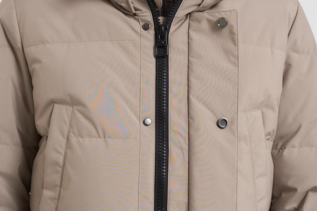 Piumino uomo midi sabbia F09MUCX501 16126 MONTECORE 