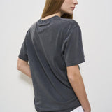T-shirt donna grigia vintage 10075 WBL1 ANINE BING 