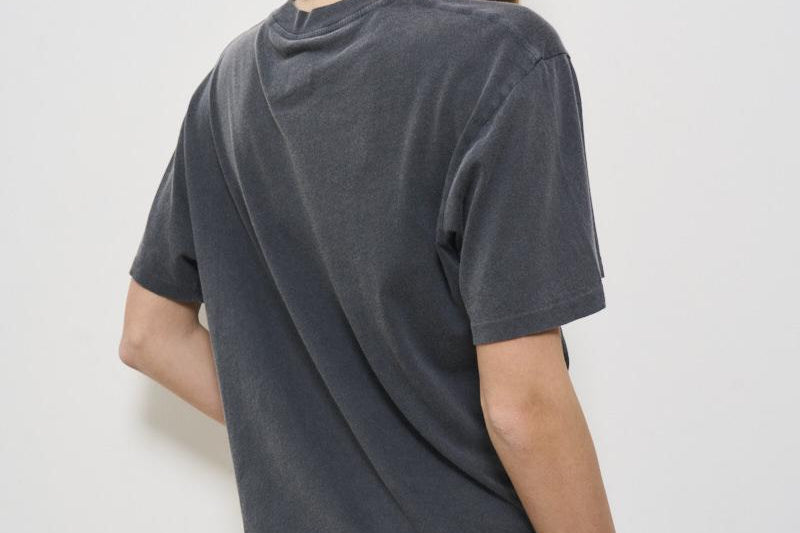 T-shirt donna grigia vintage 10075 WBL1 ANINE BING 