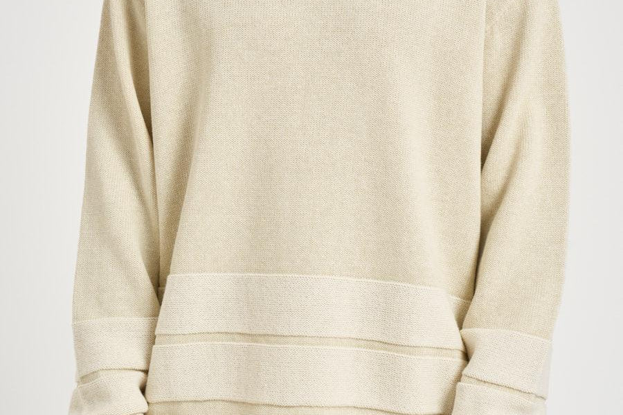 Maglia uomo girocollo panna 5100043 S00XGV0M93 STONE ISLAND 