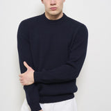 Maglia uomo girocollo blu GMP00841 P00066250486 GOLDEN GOOSE 