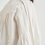 Blusa donna bianca con pizzo CH0308FA D1I02I20WH ISABEL MARANT 