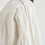Blusa donna bianca con pizzo CH0308FA D1I02I20WH ISABEL MARANT 
