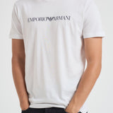 T-shirt uomo girocollo bianca 8N1TN5 0146 EMPORIO ARMANI 