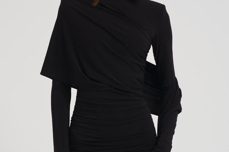 Abito mini 'Xenia' donna T180119A BLACK THE ANDAMANE 
