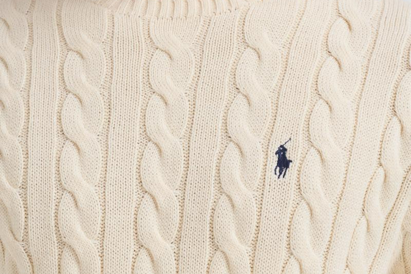 Maglia uomo girocollo panna 710775885 024 RALPH LAUREN 
