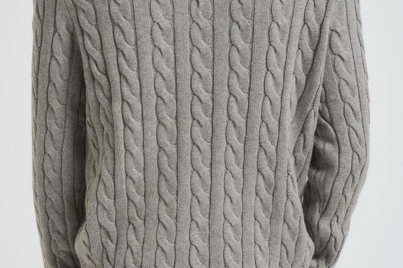Maglia uomo girocollo grigia 710775885 013 RALPH LAUREN 