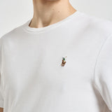 T-shirt uomo girocollo bianca 710740727 002 RALPH LAUREN 