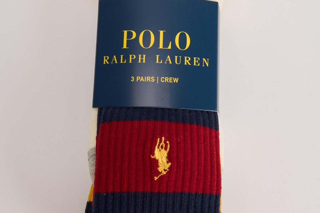 Calzini uomo multicolors con logo 449858062 001 RALPH LAUREN 