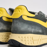 Sneakers uomo Reelwind grigia e gialla WWLM GQ06 AUTRY 