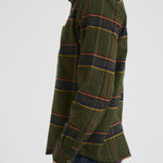 Camicia uomo a quadri verde 1000546 515 LES DEUX 