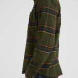 Camicia uomo a quadri verde 1000546 515 LES DEUX 