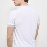 T-shirt uomo girocollo bianca 57135 20671002 GRAN SASSO 