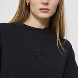 T-shirt girocollo Myers nera 10920 BLK26 ANINE BING 